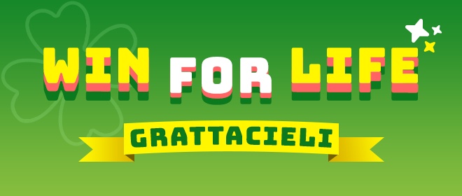 Logo Win For Life Grattacieli